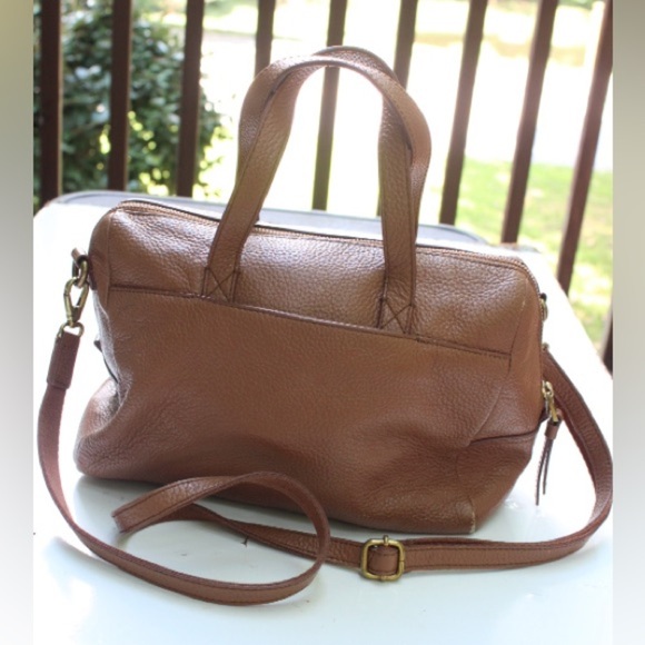 Fossil leather satchel - Picture 2 of 15